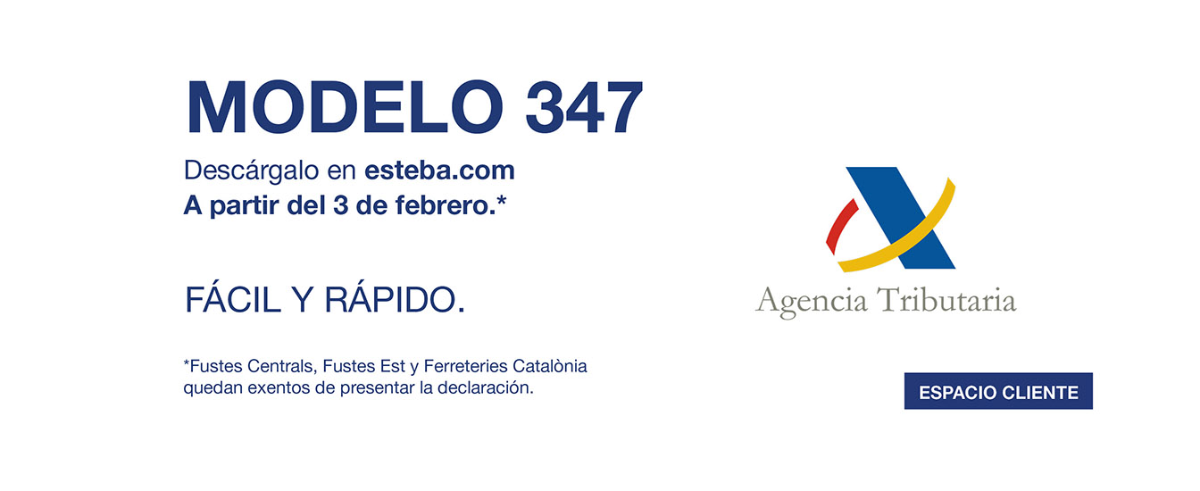 Modelo 347 Agencia Tributaria